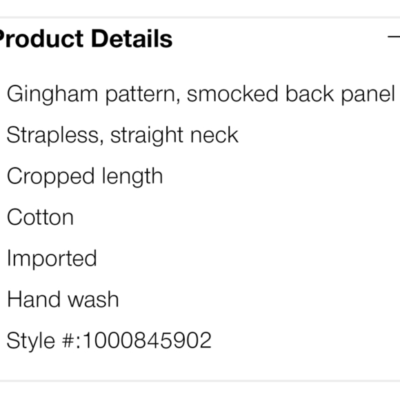 New Free People Retro Leilani Tube Top Size L - Picture 4 of 10